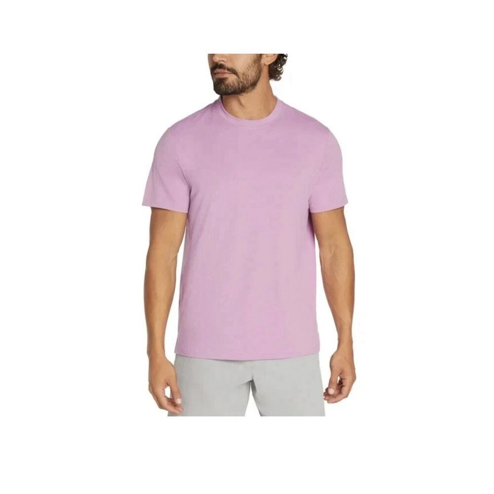 GapFit Men's Short Sleeve Performance Tee Size Small Purple Moisture Wicking